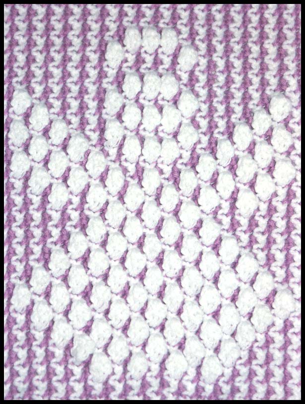 Angels Among Us Baby Afghan Closeup Light (click to go back)