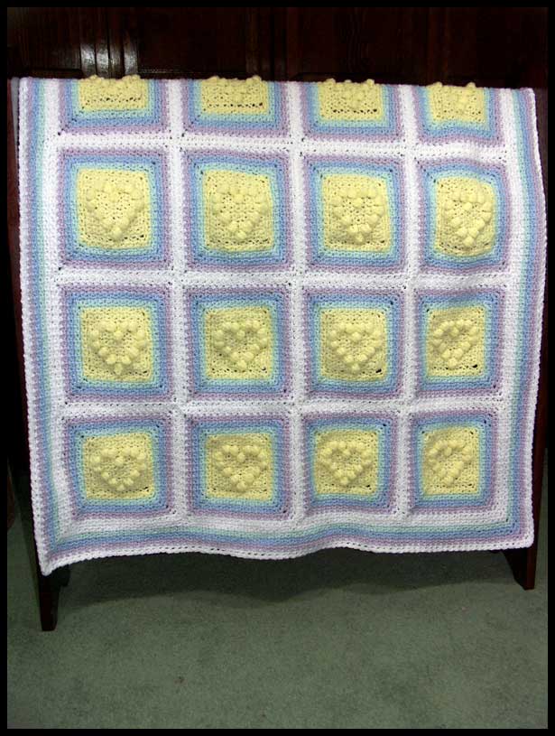 Snuggly Hearts Baby Afghan (click to see closeup)