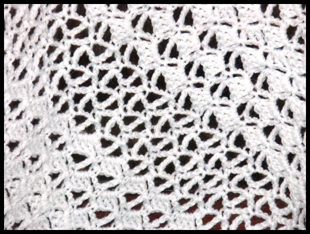Diagonal Lace Closeup (click to go back)