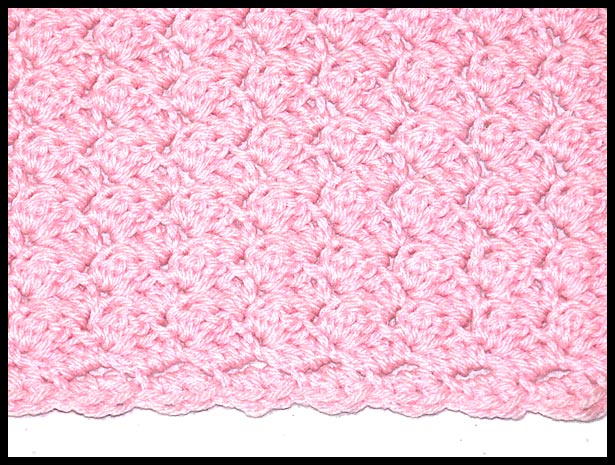 Hooded Textured Baby Blanket Closeup (click to go back)