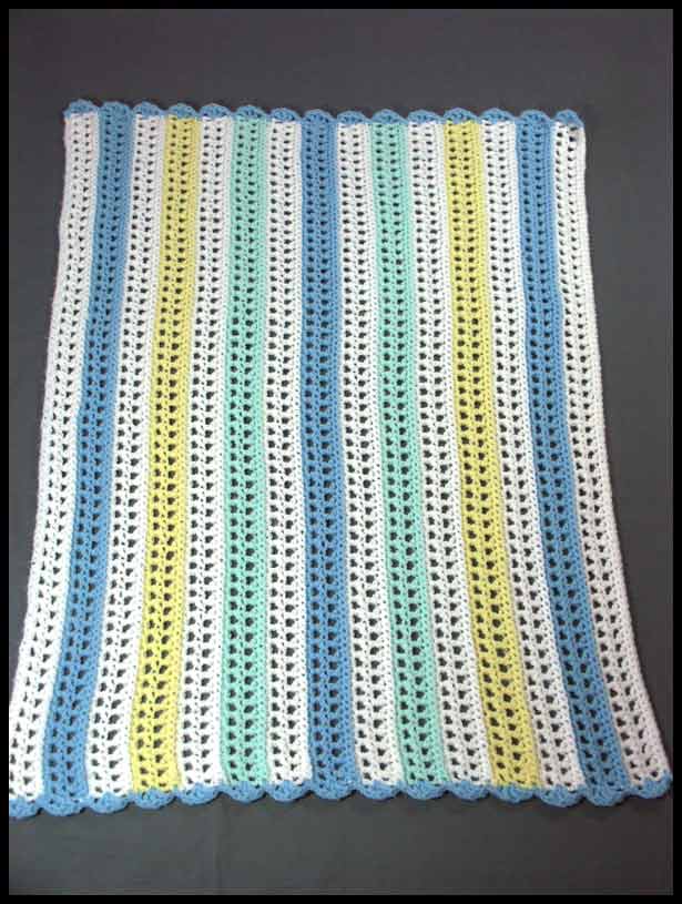 Quick Crochet Stripes Preemie/Newborn (boys) (click to see more photos)