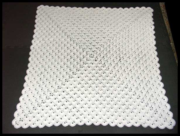 Beautiful Shells #4 Baby Blanket (click to see more photos)
