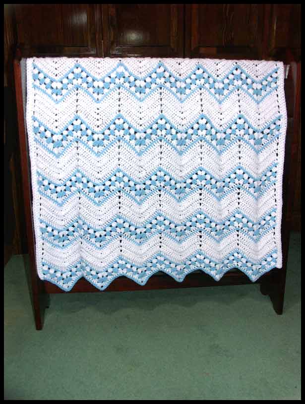 Romance Baby Boy's Blanket (click to see more photos)