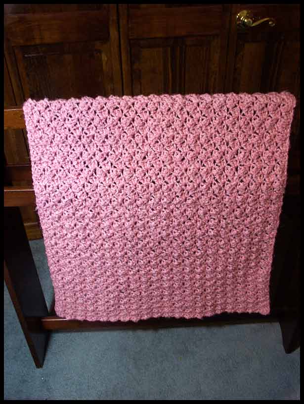 Bubbles Baby Blanket (click to see more photos)