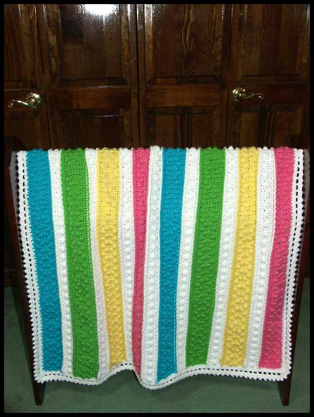  Baby Brights Afghan (click to see more photos)