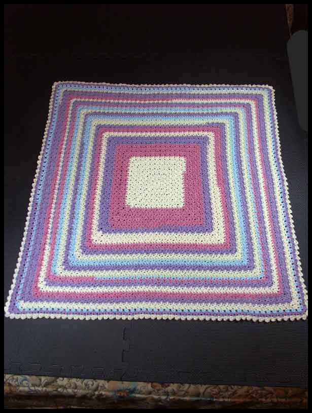 Cobble Stitch Blanket (click to see more photos)