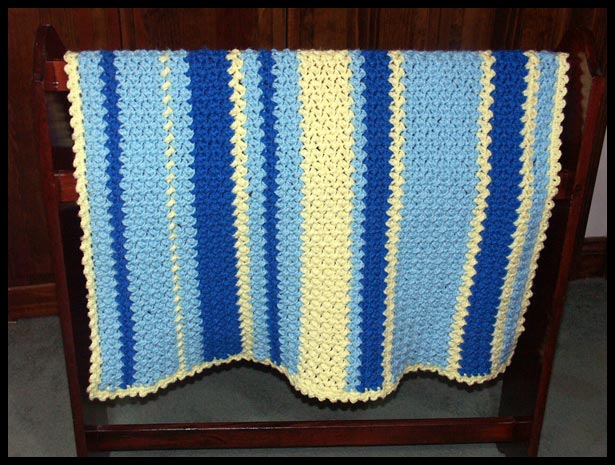 Sweet Treat Baby Blanket (click to see more photos)