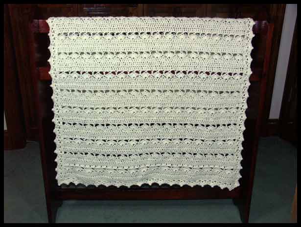 Simply Stunning Baby Blanket (click to see more photos)