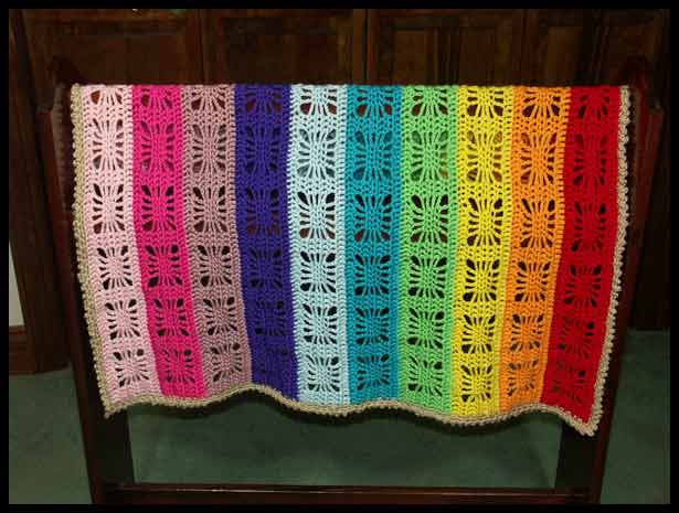 Rainbow Spirit Blanket #1 (click to see more images)