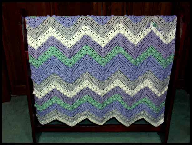 Hugs & Kisses Baby Blanket (click to see more photos)