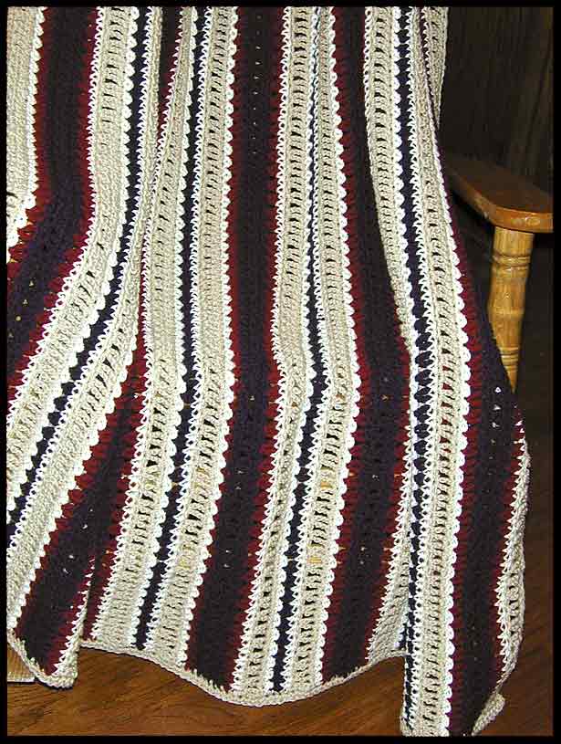 Casual Comfort Afghan (click to see closeup)
