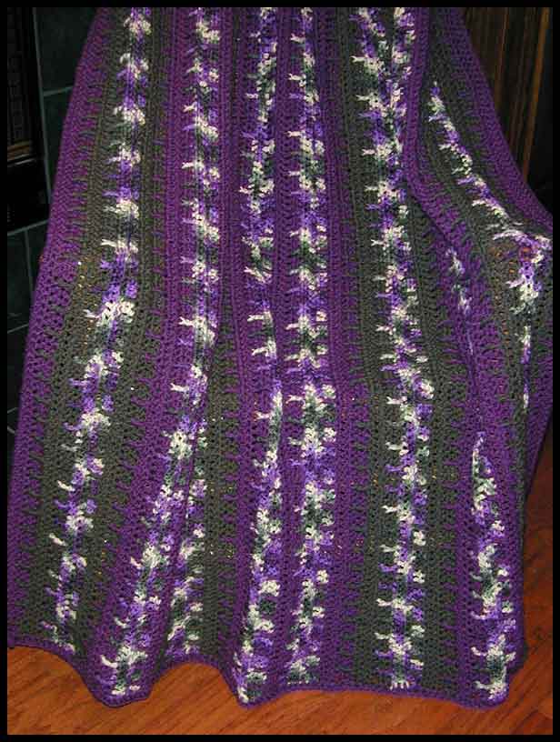 Rosemary & Sage Afghan (click to see closeup)