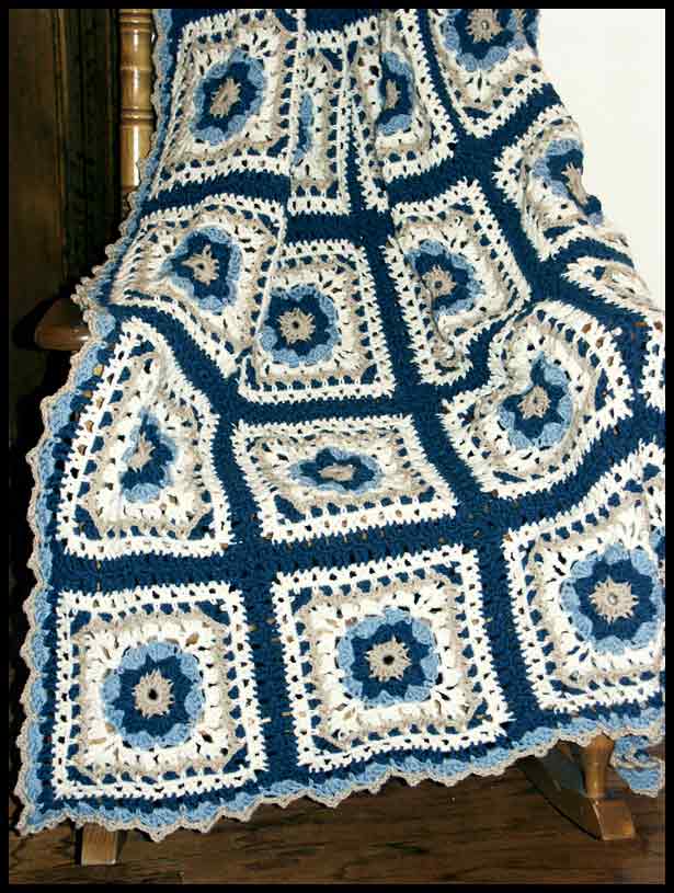 Colonial Afghan (click to see closeup)