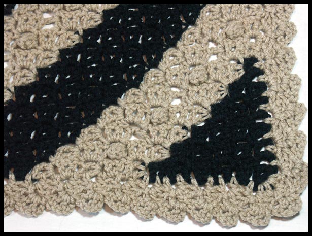Graphic Ghan - Closeup of Black Corner (click to go back)