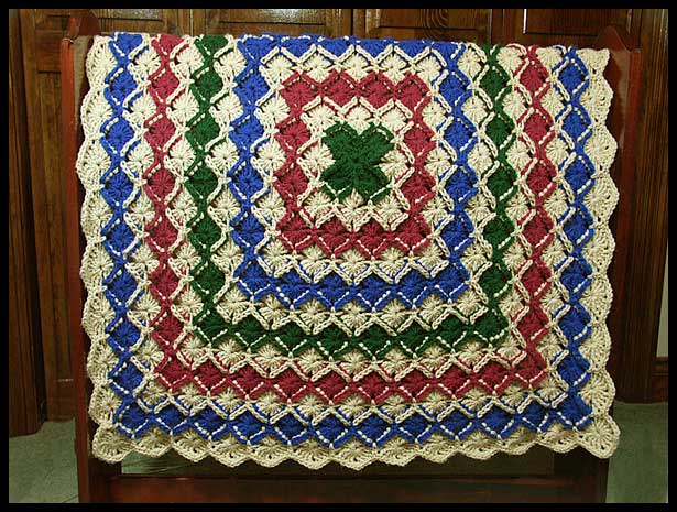 Bavarian Stitch Lapghan (click to see more images)