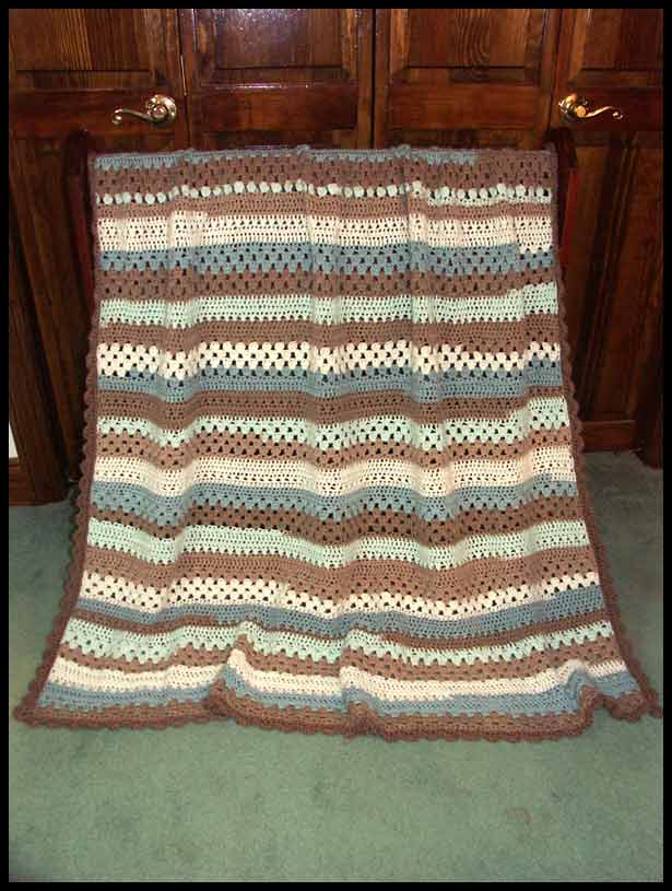 Crossed Granny Afghan (click to see more images)
