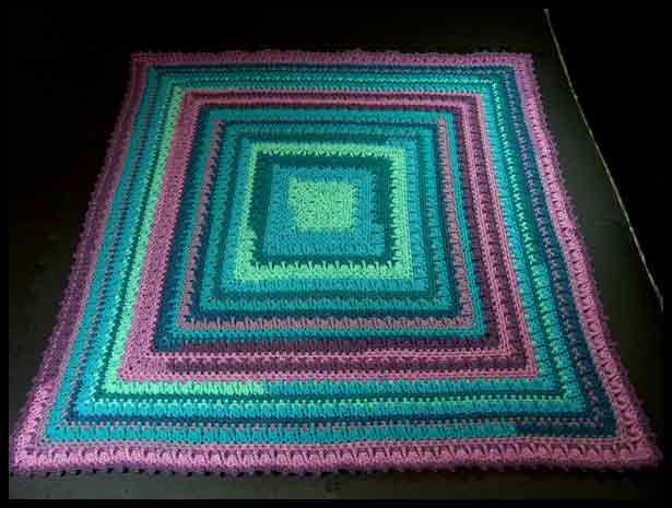 Social Textures Square Throw (click to see more images)