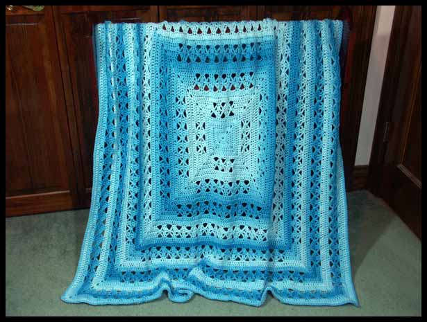 Lunar Crossings Square Blanket (click to see more images)