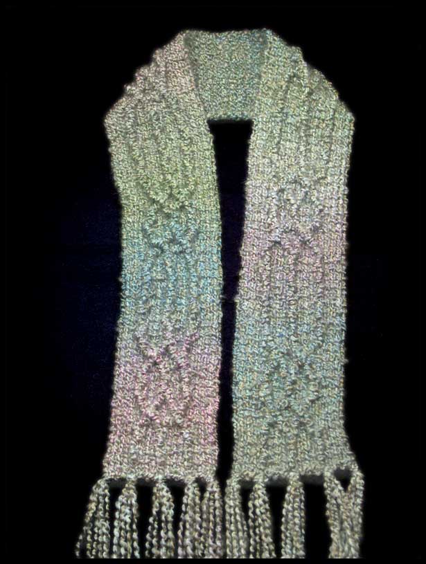 Braided Cable Scarf (click to see closeup)