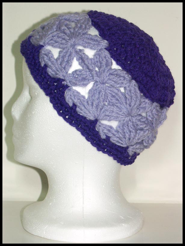 Flower Hat Side View (click to go back)