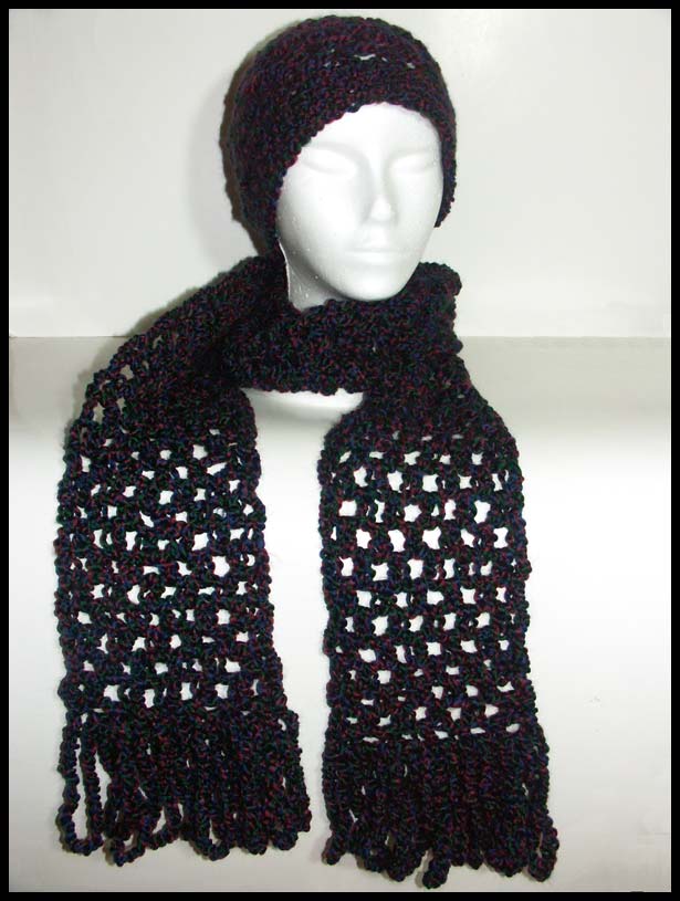 Quickee Scarf & Cap (click to see closeup)