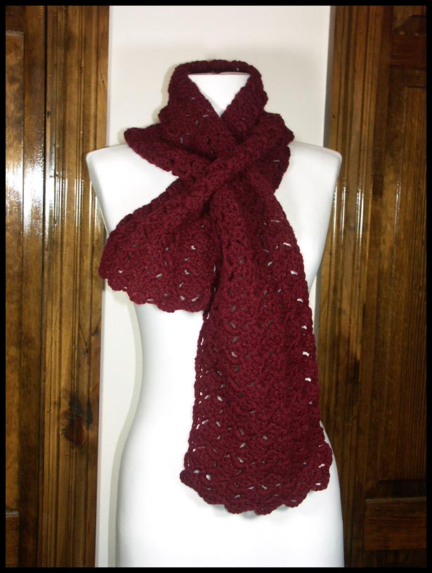 Soft Check Scarf (click to see closeup)