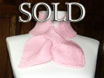 Bow Knot Scarf - Lt Pink