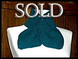 Bow Knot Scarf - Real Teal