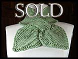 Bow Knot Scarf - Frosty Green