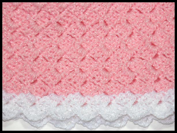 Little Boy Blue Sweater in Pink Closeup (click to go back)
