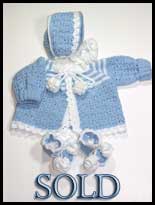 Little Boy Blue Sweater Set