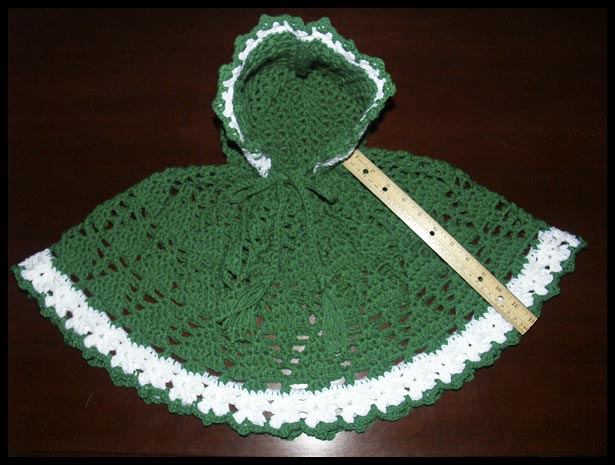 Christmas Tree Poncho with Ruler (click to go back)
