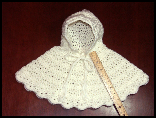 Little Ivory Hoodie with Ruler (click to go back)