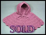 Little Pink Hoodie Poncho