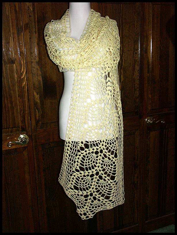 Halia Lace Stole (click to see more photos and details)