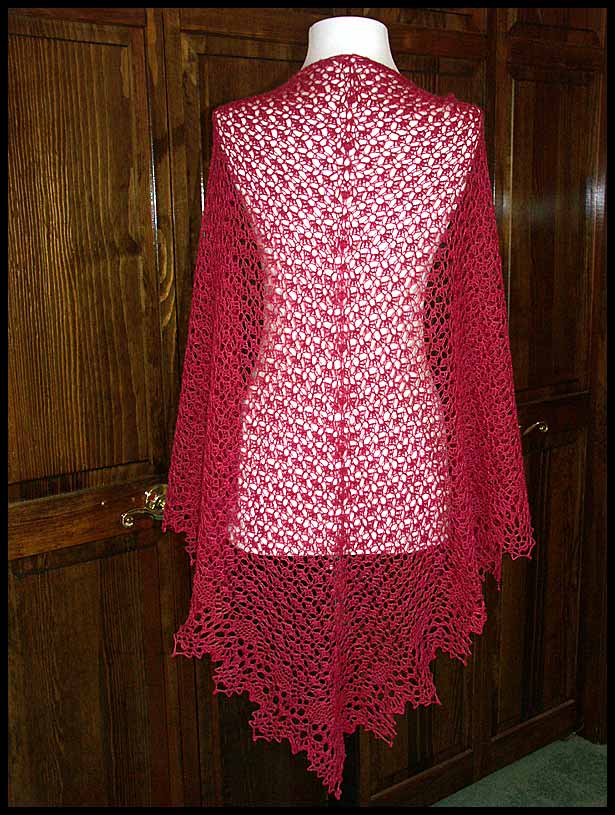Dahlia Lace Shawl (click to see more photos and details)