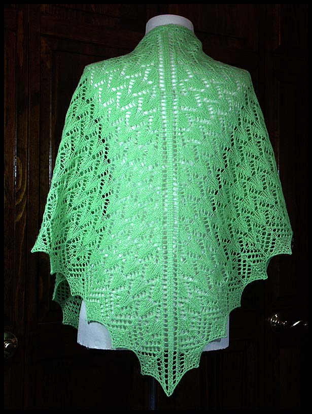 Summer Mystery Shawlette (click to see more photos and details)