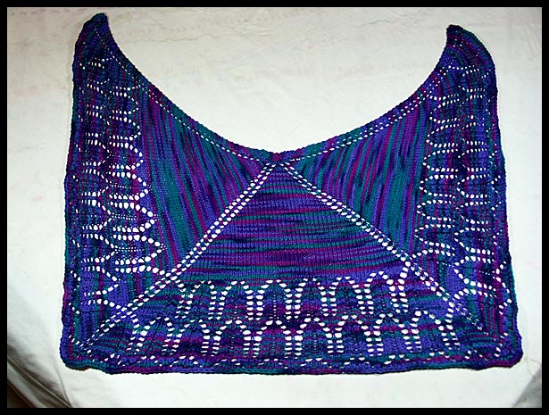 Enfolded Shawlette (click to see more photos and details)