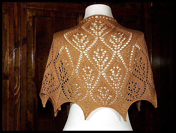 Iris Lace Shawl (click to see more photos and details)