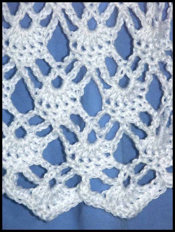 Elegant Lace Poncho Closeup (click to go back)
