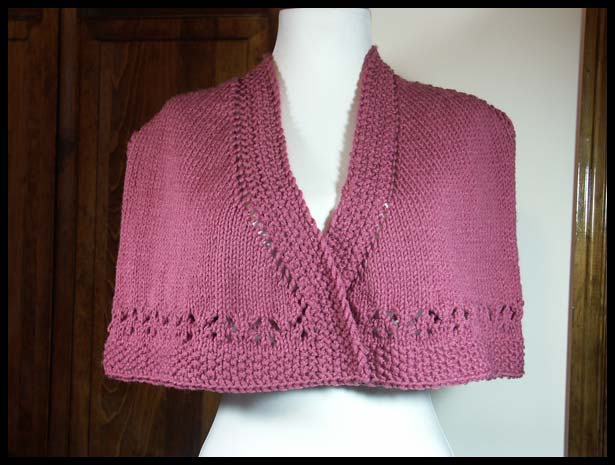 Summer Lace Shawl (click to see back)