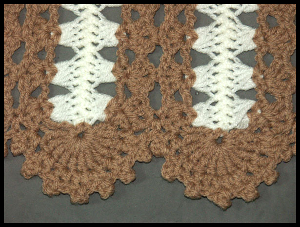 Hairpin Lace Shawl Edge (click to go back)